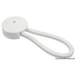Gancio elastico bianco 80 mm