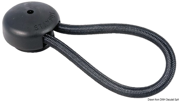 46.092.80.jpg Gancio elastico nero 80 mm - immagine 1