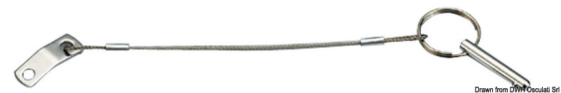 46.116.30.jpg Piastra + cavo inox, con sferetta - immagine 1