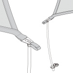 Palo tendalino flessibile Mickey 153cm - immagine 5