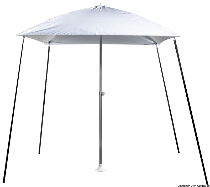 46.891.01.jpg Ombrellone "PARASOL" pieghevole per barca bianco - immagine 1