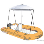 Ombrellone "PARASOL" pieghevole per barca blu navy - immagine 2