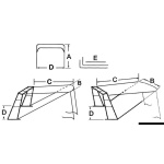 Tendina bianca 120 x 145 cm - immagine 2