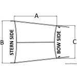 Tendalino estensione T-Top bianco 260/230/200 cm - immagine 3