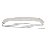 Capottina Bimini Depth 4 archi 235/245 cm bianca - immagine 7