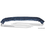 Capottina Bimini Depth 4 archi 235/245 cm bianca - immagine 4