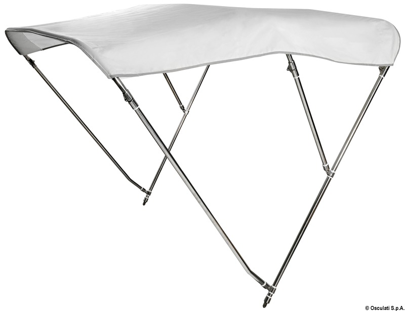 46.920.xx_New2013.jpg Tendalino 3 archi Inox alto cm 170/180 bianco - immagine 1