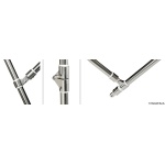 Capottina 4 archi Inox alta cm 200/210 blu - immagine 4