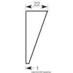 Tavoletta proteggi poppa plastica 45 x 36 cm - immagine 2