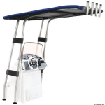 T-Top professionale 2000x1600 bianco con telo blu