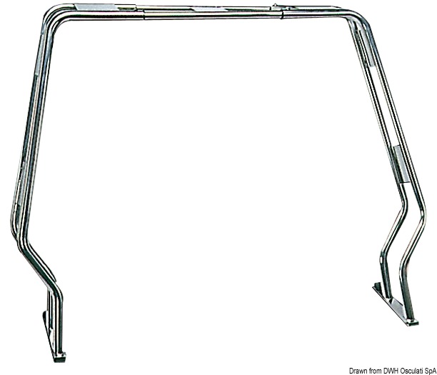 4.0.2 Roll bar inox abbattibile - immagine 1