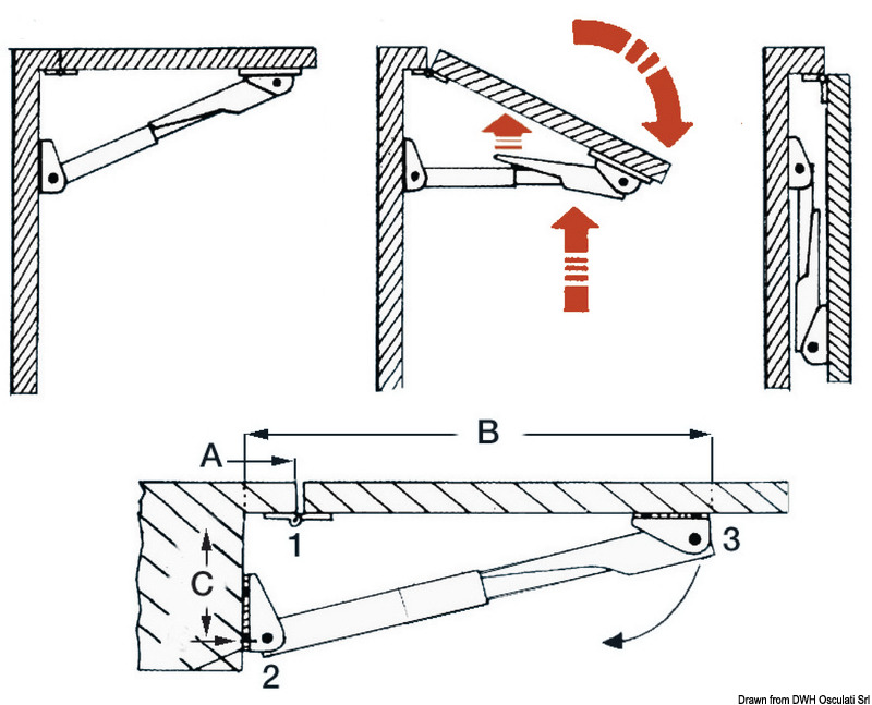 48.202-302-452-602.xx_.jpg Supporto tavolo Rakego 60 kg 20/30 mm - immagine 1
