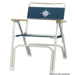 Sedia pieghevole Beach blu