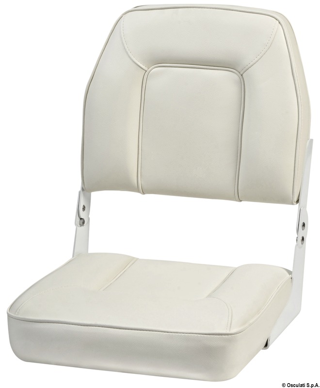 48.403.01A_New2016.jpg Sedile con schienale ribaltabile De Luxe bianco - immagine 1