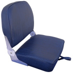 Sedile schienale ribaltabile in vinile blu navy