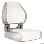 Sedile ergonomico Sirocco grigio e bianco