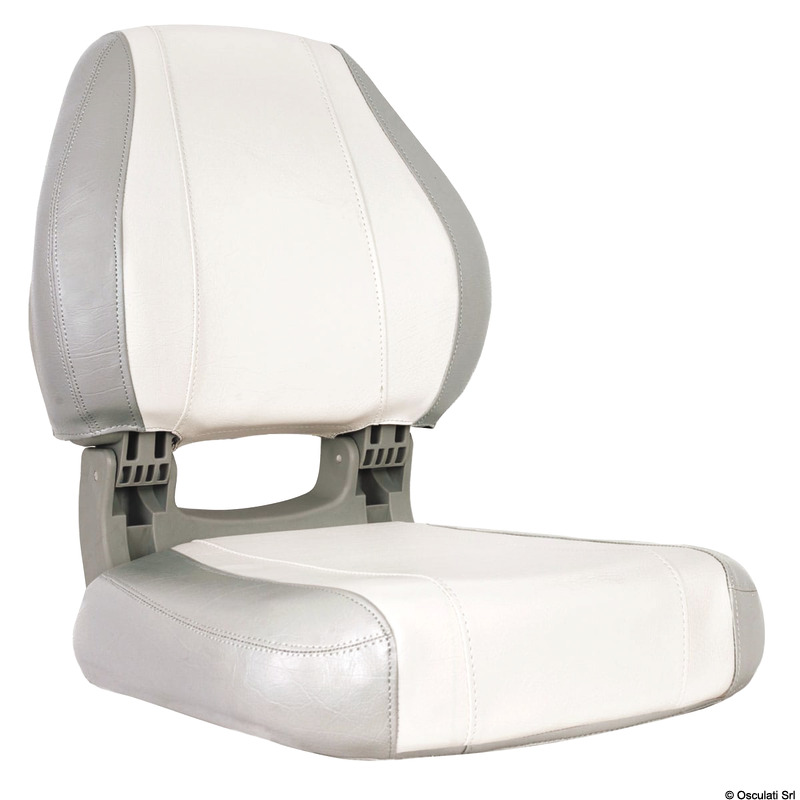48.407.02.jpg Sedile ergonomico Sirocco grigio e bianco - immagine 1