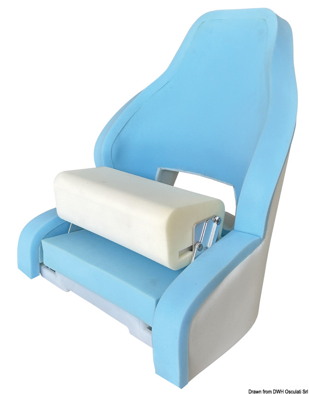 48.410.21.jpg Sedile anatomico con flip up RM52 da rivestire - immagine 1