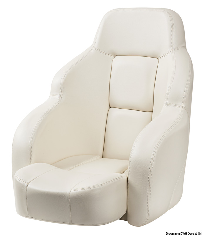 48.410.22.jpg Sedile anatomico imbottito con Flip UP RS56 bianco - immagine 1