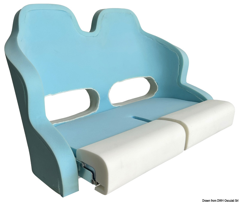 48.410.40.jpg Doppio sedile anatomico flip up H99 da rivestire - immagine 1