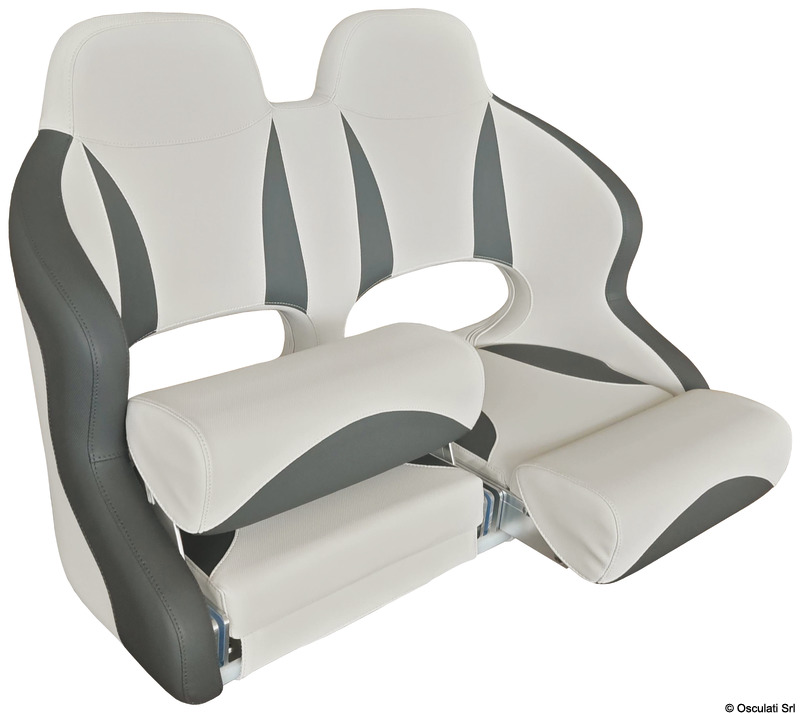 48.410.42.jpg Doppio sedile anatomico flip up H99 Grigio chiaro/scuro - immagine 1