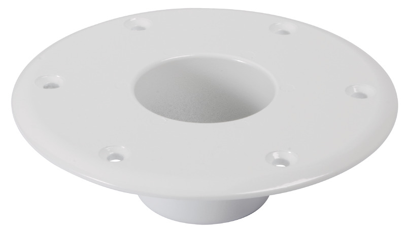 48.416.12.jpg Base alluminio bianco pavimento per tavolo - immagine 1