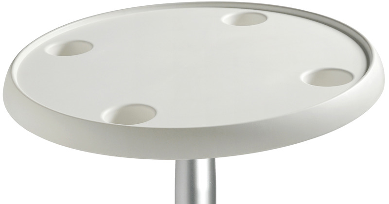 48.417.50_New12.jpg Tavolo tondo 610 mm bianco - immagine 1