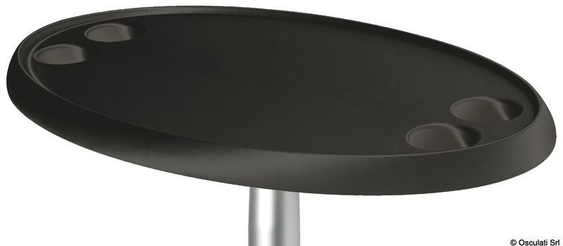 48.417.54.jpg Tavolo ovale nero 762 x 457 mm - immagine 1