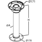 Colonna Thread Lock 685 mm generica - immagine 2
