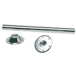 Gamba tavolo inox 700 mm acciaio a specchio