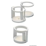 Portabicchieri-portatazza Swing-Out 1/2 posti