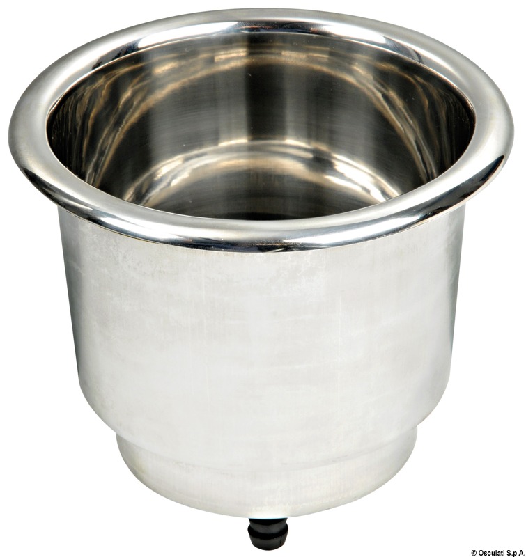 48.430.01_New2013.jpg Portabicchieri inox con drenaggio - immagine 1
