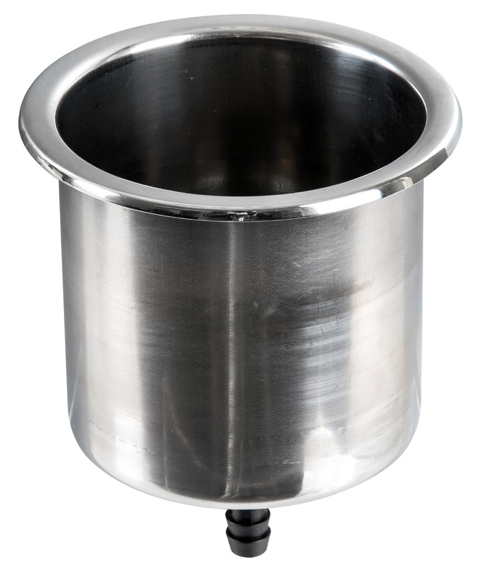 48.430.20_New2021.jpg Porta Bicchieri Large inox con drenaggio - immagine 1