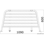 Plancetta di poppa 1090 mm