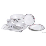 Set 6 piatti fondi antiscivolo Ø 22,5 cm