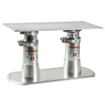 Gamba tavolo doppia base 615 x 300 mm