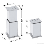 Gamba Square 2 stadi 12V - immagine 3