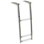 Scaletta inox telescopica 3 gradini