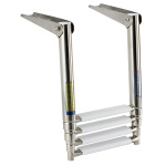 Scaletta inox telescopica 4 gradini - immagine 2