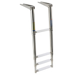 Scaletta inox telescopica 4 gradini
