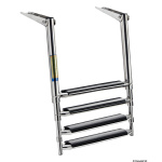 Scaletta telescopica BIG 4 gradini sovraplancetta slide-out
