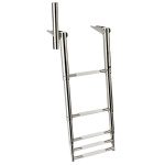 Scaletta 5 gradini con maniglia 430 mm