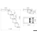 Scaletta elettrica E-STEP 4 gradini 24V - immagine 2