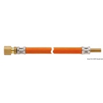 Tubo raccordo liscio RVS 8 x 1000 mm
