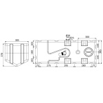 Serbatoio+maceratore 24 V 110 l