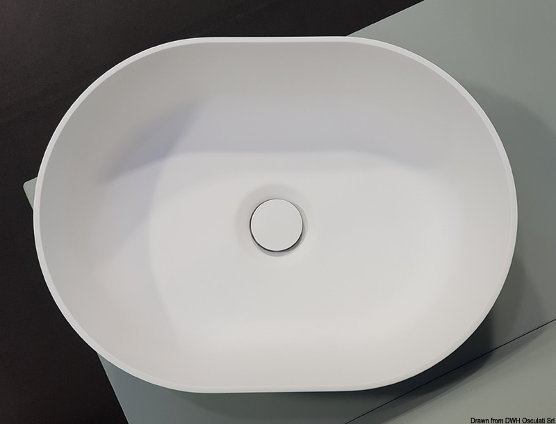 50.184.01.jpg Lavello semiovale in Ocritech bianco 350x260 - immagine 1