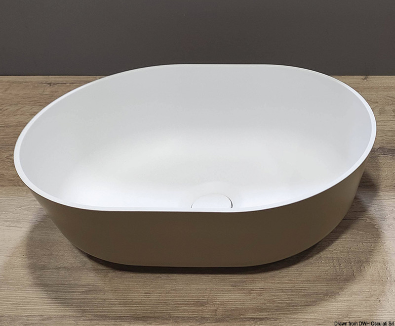 50.184.03.jpg Lavello semiovale in Ocritech bianco/beige 350x260 - immagine 1