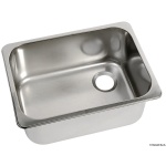 Lavello inox 250 x 360 x 150 mm