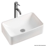 Lavello in ceramica bianca 400x300x130 mm
