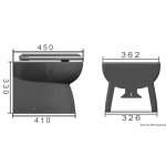 WC elettrico porcellana 12 V basso - immagine 2